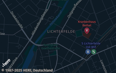 Heizung Map of Lichterfelde