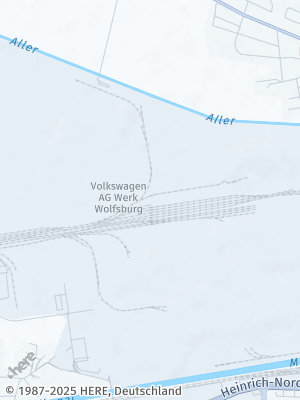 Here Map of Wolfsburg