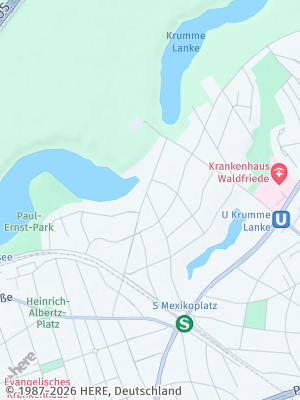 Here Map of Steglitz-Zehlendorf