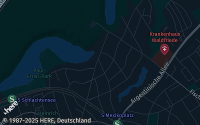 Heizung Map of Steglitz-Zehlendorf