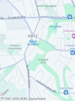 Here Map of Britz