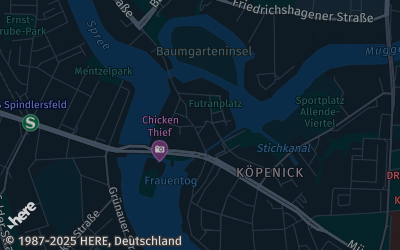 Heizung Map of Köpenick