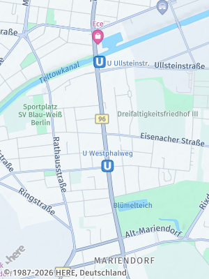 Here Map of Tempelhof-Schöneberg