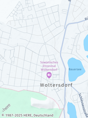 Here Map of Woltersdorf bei Erkner