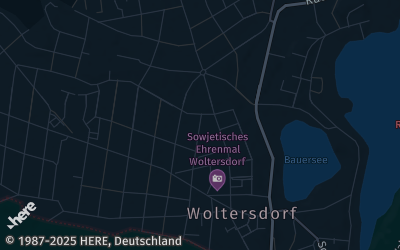 Heizung Map of Woltersdorf bei Erkner