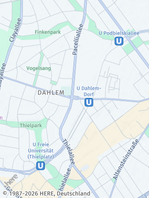 Here Map of Dahlem