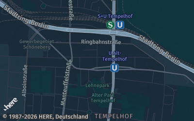 Heizung Map of Tempelhof