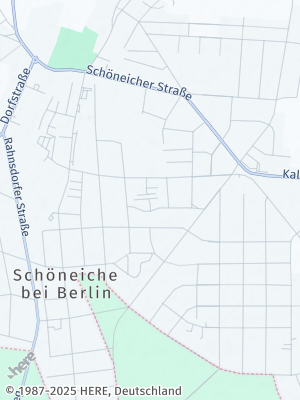 Here Map of Schöneiche bei Berlin