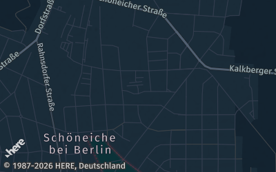 Heizung Map of Schöneiche bei Berlin