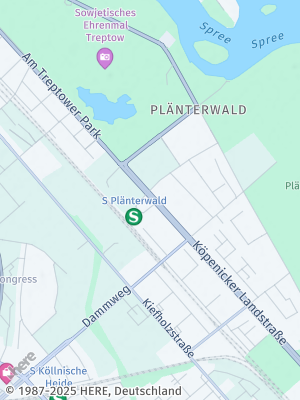 Here Map of Plänterwald