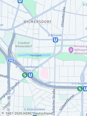 Here Map of Wilmersdorf