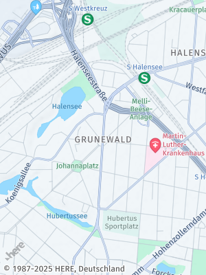 Here Map of Grunewald
