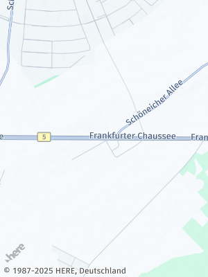 Here Map of Fredersdorf-Vogelsdorf