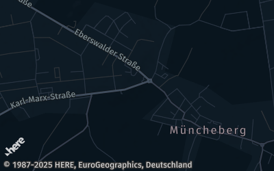 Heizung Map of Müncheberg
