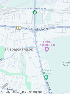 Here Map of Friedrichsfelde