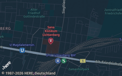 Heizung Map of Lichtenberg