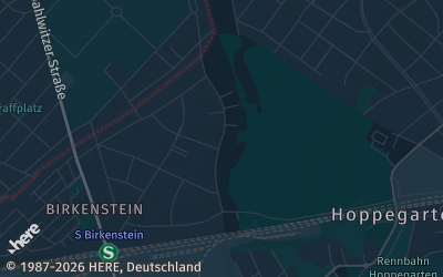 Heizung Map of Hoppegarten