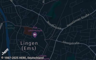 Heizung Map of Lingen