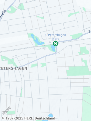 Here Map of Petershagen / Eggersdorf