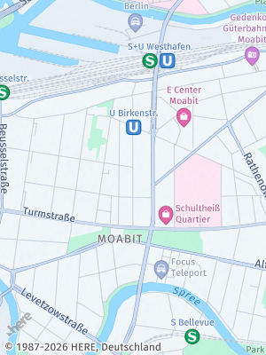 Here Map of Moabit