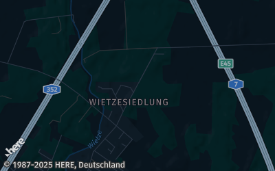 Heizung Map of Burgwedel
