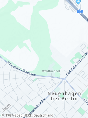 Here Map of Neuenhagen bei Berlin