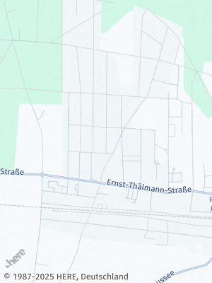Here Map of Rehfelde bei Strausberg