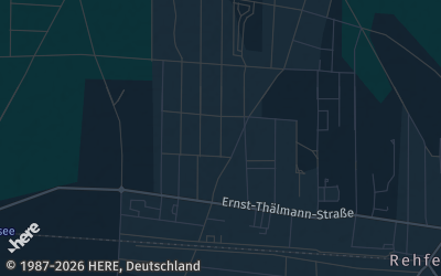 Heizung Map of Rehfelde bei Strausberg