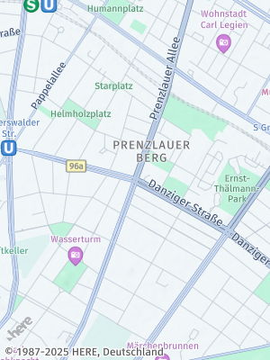 Here Map of Prenzlauer Berg