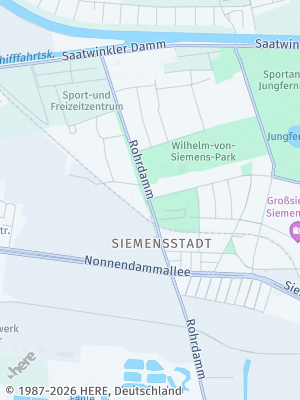 Here Map of Siemensstadt