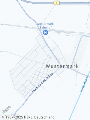 Here Map of Wustermark