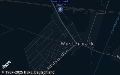 Heizung Map of Wustermark