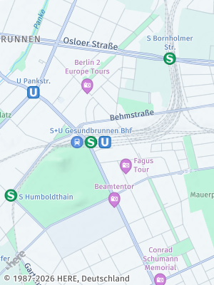 Here Map of Gesundbrunnen