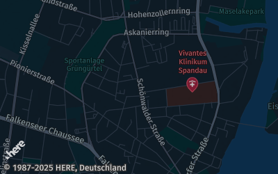 Heizung Map of Spandau