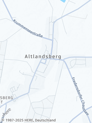 Here Map of Altlandsberg