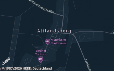 Heizung Map of Altlandsberg