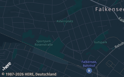 Heizung Map of Falkensee