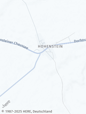 Here Map of Hohenstein bei Strausberg