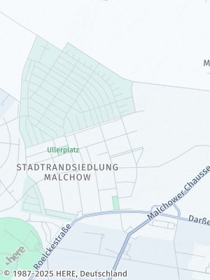 Here Map of Stadtrandsiedlung Malchow