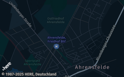 Heizung Map of Ahrensfelde