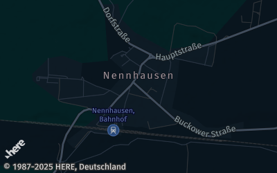 Heizung Map of Nennhausen