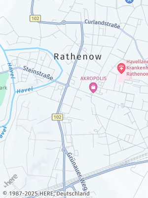 Here Map of Rathenow