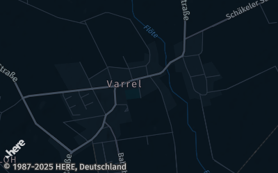 Heizung Map of Varrel bei Sulingen
