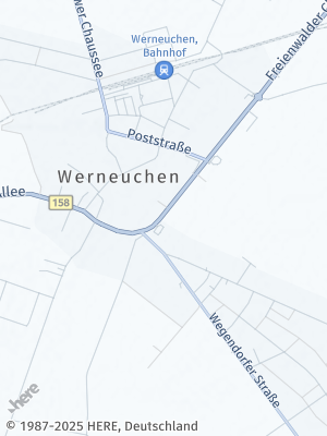 Here Map of Werneuchen