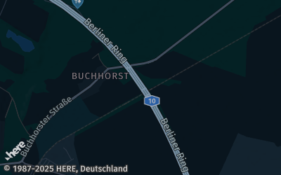 Heizung Map of Mühlenbecker Land