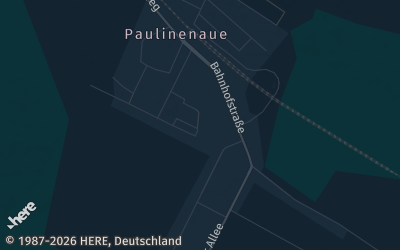 Heizung Map of Paulinenaue