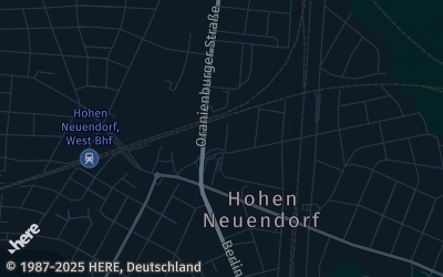 Heizung Map of Hohen Neuendorf
