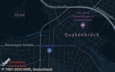 Heizung Map of Quakenbrück
