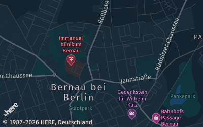Heizung Map of Bernau bei Berlin