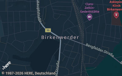 Heizung Map of Birkenwerder